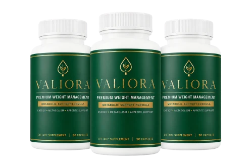 Valiora daily wellness supplement bottle